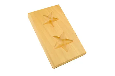 4 Star Shape Wooden Dapping Doming Block Jewellery Forming Shaping Tool J1263 • £11.29