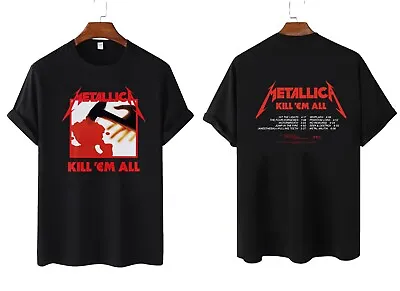 Metallica 'Kill Em All Tracks' T-Shirt • $18.99