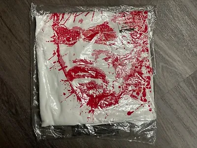 $777 • Buy NWT Medium Nike Manny Pacquiao T Shirt Abstract Pac-Man Portrait White 416209