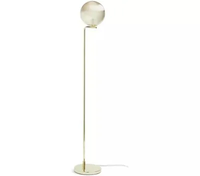 Habitat Globe Floor Lamp Light H154cm X Dia27.5cm - Champagne • £51.99