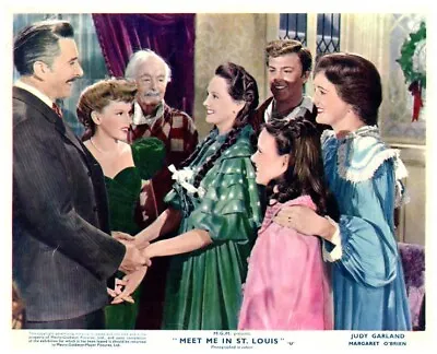 Meet Me In St. Louis Original Lobby Card Judy Garland Mary Astor Bremer Family • £33.77