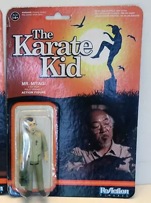 The Karate Kid Mr. Miyagi Reaction Figure 2015 Funko • $19.50