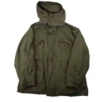 Vintage Military Korean War M1951 Field Jacket W/Hood Green • $164.95