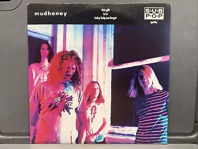 MUDHONEY: This Gift SUB POP 7  PURPLE • $15