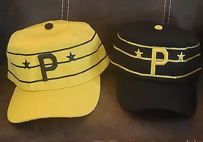 Pittsburgh Pirates Throwback Retro Hat Men Sized Adjustable Cap 2 Choices • $17.95