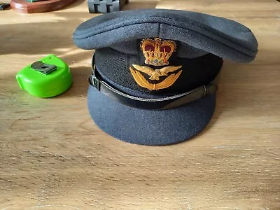 RAF Royal Air Force Officer No:1 Dress Cap - Size 57 • £31.99