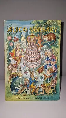 £15 • Buy Rare Guinness 1959 AliceVersary Doctor Book & Card Folder