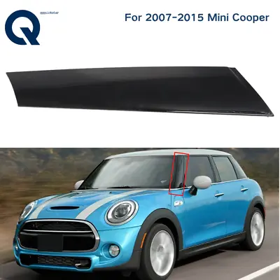 Left Front Windshield Post Molding Trim For 2007-2014 15 Mini Cooper 51137272583 • $33.52