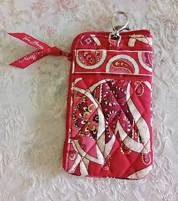 Vera Bradley Pink & White Cell Phone Case Size 6  X 3.5  • $5