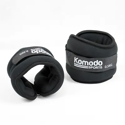Komodo Neoprene Ankle / Wrist Weights Running Training Exercise Fitness Weight • £8.97