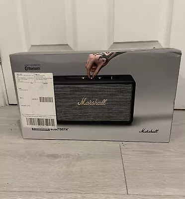 MARSHALL STANMORE I 1 BLACK ( BLUETOOTH SPEAKER WITH ORIGINAL BOX) Black EU/US • £199.99