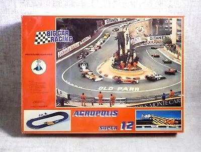 ACROPOLIS SUPER 12 NIB B/O Mister P M 300 Made In Greece Greek Slot Car Racing • $175