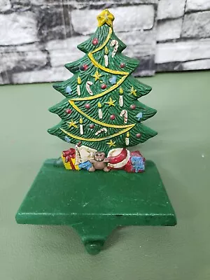 Midwest Of Cannon Falls Cast Iron Christmas Tree Stocking Hanger Holder • $25