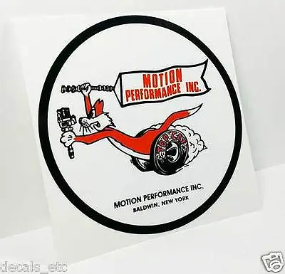 BALDWIN NY MOTION PERFORMANCE Vintage Style DECAL Vinyl STICKER Rat Rodracing • $4.69