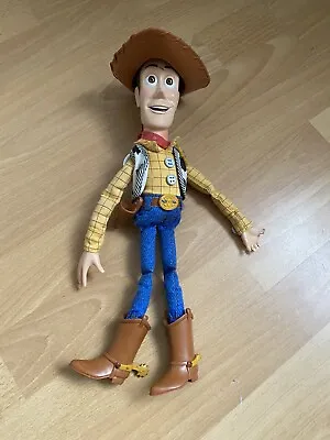 Disney Store Pixar Toy Story Woody Pull String Talking Doll Working 2007 • £14.99