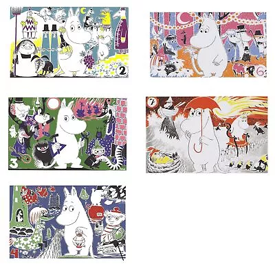 Moomin Set Of 5 Posters 24 X 30 Cm Set 23 • $36.99