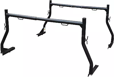 50241 Adjustable Steel Pick Up Truck Ladder Utility Racks-Pair Black • $161.99