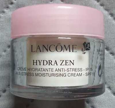£12.99 • Buy Lancôme Hydra Zen Crème 15ml NET WT. 0.5 OZ. Travel Size New And Unused