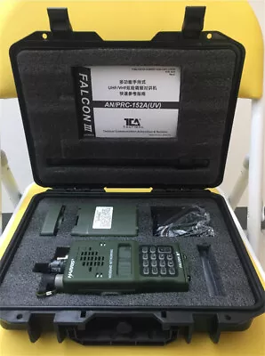 PRC TCA 152A Military Aluminum Shell Walkie Talkie Multiband Handheld FM Radio • $307.10