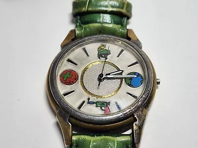 RARE Fossil Warner Bros Watch Collection Marvin Martian Exclusive * NEEDS CROWN • $99.99