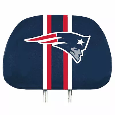 New England Patriots 2-Pack Color Print Auto Car Truck Headrest Covers  • $16.99