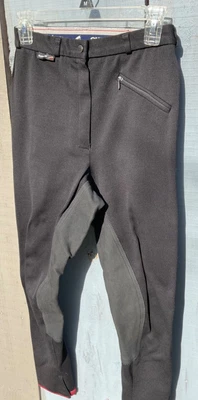 $20 • Buy EuroStar Full Seat Vintage Breeches Black Size 32L