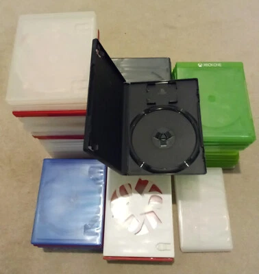 $5 • Buy Empty Video Game Cases Lot, PS2, PS3, PS4, Wii, Switch, Xbox, Xbox 360, Xbox One