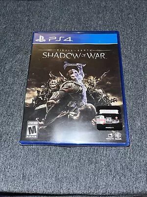 Middle-Earth: Shadow Of War PS4 Brand New - Factory Sealed • $5.45