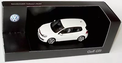 Very Rare Vw Golf Vi 6 Gti 3 Door 2009 Candy White 1:43 Schuco (dealer Model) • $410.24