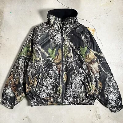 Mossy Oak Eaton Camouflage Insulted Jacket Men’s Large • $30