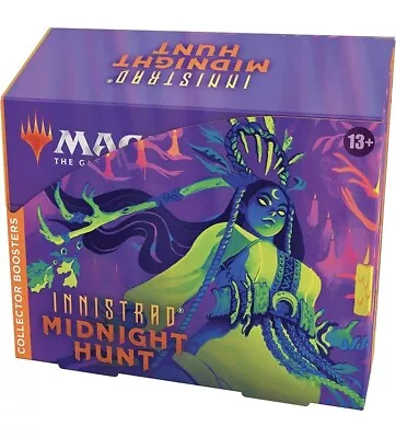 Magic The Gathering Innistrad Midnight Hunt Collector Booster Box Sealed • $139.88