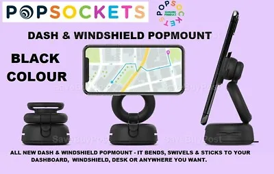 $45.90 • Buy Authentic PopSocket Mounts For Phone Motor Push Bike Car Desk Multi Surface  