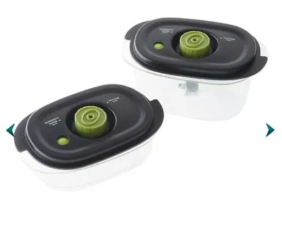 BRAND NEW 💥 FOODSAVER 3-CUP VACUUM CONTAINER BOWL SET WITH LIDS (2pack-1 Box) • $32.79