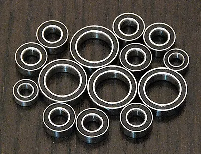 (14pcs) TAMIYA TRF501X /DB01 / TRF417X / TA05-VDF Rubber Sealed Ball Bearing Set • $14.99