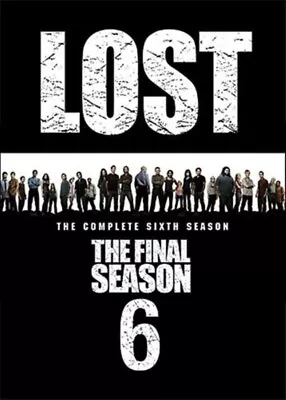 LOST Complete Sixth & Final Season Jorge Garcia ABC USA Region 1 DVD NEW SEALED • £10.79