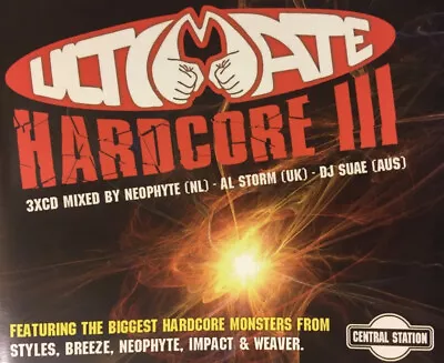 ULTIMATE HARDCORE III - 3xD Set RARE Australian Hardcore Gabba FREE AUS POST • $30