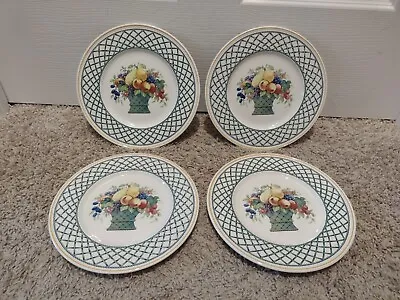 Villeroy & Boch Basket Salad Plate (8 1/2 ) Set Of 4 • $40