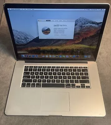 Apple MacBook Pro Retina 15  2014 A1398 16GB RAM 500GB SSD 16GB I7  -MGXG2LL/A • $129.99