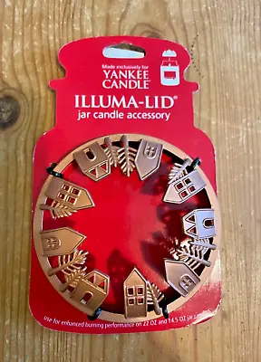 Yankee Candle Winter Village  Illuma Lid Festive Xmas Christmas • £8.99