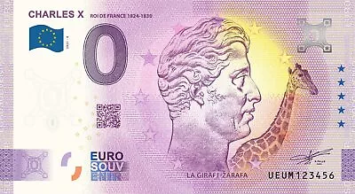 £5.40 • Buy Ticket 0 Euro Charles X King French 2021 Number Various