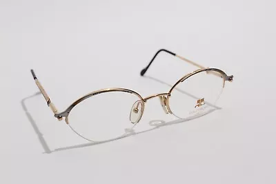 Courreges MOD 87E 758 Gold Vintage NOS Eyeglasses Glasses Frames 50-19 • $97.99