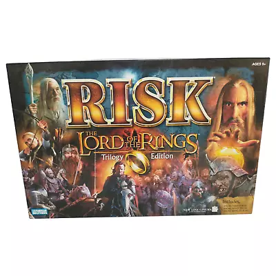 Risk The Lord Of The Rings Trilogy Edition 2003 Game No Ring Sealed Pieces Cards • $34.90