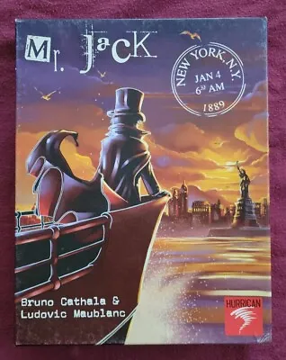 Mr. Jack In New York - Hurrican Board Game - Used Complete Game • $15.60