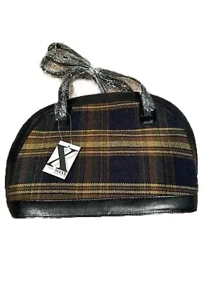 Nwt ''maxx Of New'' York Designer Plaid Handbag/purse • $39.99