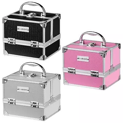 Aluminium Professional Cosmetic Makeup Vanity Travel Case Storage Nail Carry Box • £19.99