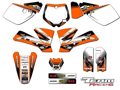 2002-2008 Ktm Sx 65 Graphics Set Deco Decals Sx65 65sx 2007 2006 2005 2004 2003 • $49.99