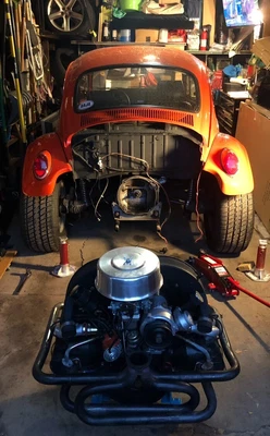 $2500 • Buy 1600cc VW Beetle Engine From A 1974 Baja Bug