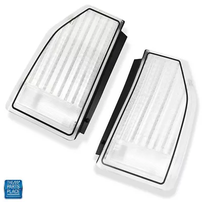 1987-1988 Monte Carlo Tail Lamp Tail Light Lens Clear Custom Pair • $257.99