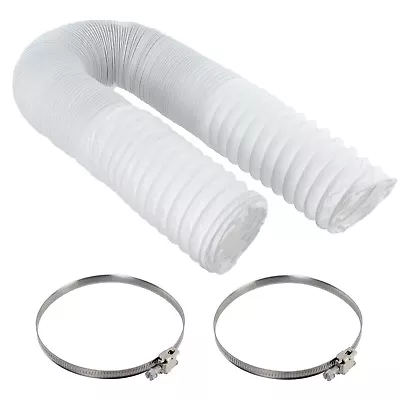 £16.19 • Buy Vent Hose Pipe Connection Ring Screw Clips Kit For Whirlpool Tumble Dryer 4m
