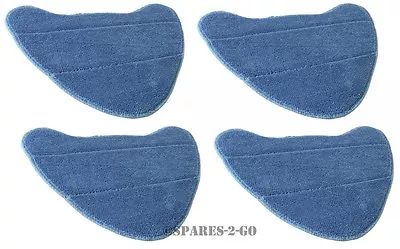 4 VAX Total Home Master Plus + Steam Cleaner Mop Microfibre Washable Pads Covers • £11.44